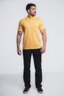 Camisa Polo Blend Griffo Amarela Essencial