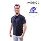 Camisa Polo Bordado Profissão Psicopedagogia