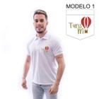 Camisa Polo Bordado Profissão Turismo