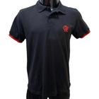 Camisa Polo Braziline Render Flamengo - Preto