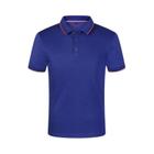 Camisa Polo Casual Masculina De Verão De Tamanho Grande Manga Curta Uniforme De Escritório De