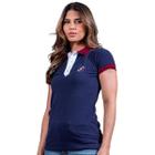 Camisa Polo Country Feminina Custom Marinho TXC Original top