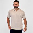 Camisa Polo Dixie em Tricot Manga Curta Masculina