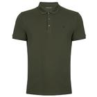 Camisa Polo Dudalina Essentials In24 Verde Militar Masculino