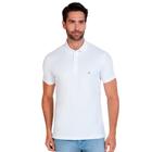 Camisa Polo Dudalina Ultrasoft Pima OU24 Branco Masculino