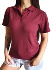 Camisa polo feminina essencial look versátil moderno