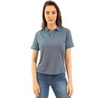 Camisa Polo Feminina Poa Casual Leve Gola Dia a Dia Conforto