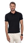 Camisa Polo Fine Pima Premium Arrow - Preto