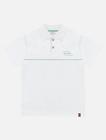 Camisa Polo Infantil Menino Branco Divertto