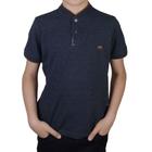 Camisa Polo Juvenil Masculina Applicato Piquet Gola Padre