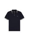 Camisa Polo Manga Curta Masculina 48674-000156 Slim Fico Preta