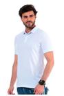 Camisa Polo Masc. Classic Lisa SVK - Branco