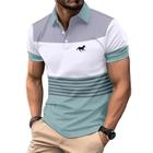 Camisa Polo Masculina de Manga Curta - Casual, Golfe, com Logotipo - Verão