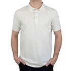 Camisa Polo Masculina Docthos Piquet Linho Bege - 866954