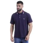 Camisa Polo Masculina Texas Farm - Cpm006 - Azul Marinho/ Branco