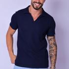 Camisa Polo Masculina Tricot Premium Casual Básica