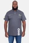 Camisa Polo Onbongo Plus Size Piquet Varu Preta