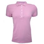 Camisa Polo Piquet Fem Basica Rosa-Dudalina - Casual