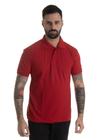 Camisa Polo Piquet Masculina Lisa Básica Diversas Cores