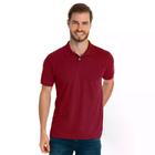 Camisa Polo Piquet Masculina Lisa Gola Polo