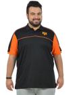 Camisa polo plus size diamante fenomenal (sem elasticidade)