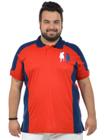 Camisa polo plus size dinâmica fenomenal(sem elasticidade)