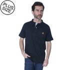 Camisa Polo Plus Size Hipica Player Classic Elastano