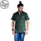 Camisa Polo Plus Size Hipica Polo Club Elastano Estilo Classic