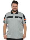 Camisa polo plus size ouro fenomenal(sem elasticidade)