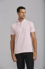 Camisa Polo Premium Piquet Slim Fit - Rosa