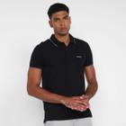 Camisa Polo Slim Calvin Klein Manga Curta Masculina