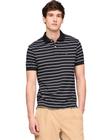 Camisa polo Tommy Hilfiger de algodão líquido de ajuste regular para homens