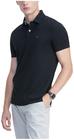 Camisa polo Tommy Hilfiger de manga curta para homens Dark Sable