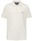 Camisa polo Tommy Hilfiger para meninos de manga curta branca Ivy 2Y