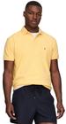 Camisa polo Tommy Hilfiger Regular Fit para homens Daisy Yellow