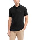 Camisa polo Tommy Hilfiger Regular Fit para homens Tommy Black