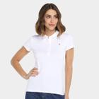 Camisa Polo Tommy Hilfiger Short Sleeve Slim Feminina