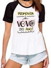 Camisa promovida a vovo avo do ano camiseta neto presente