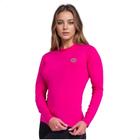 Camisa Proteção Uv Feminina Rosa Térmica Segunda Pele Solar - BIA