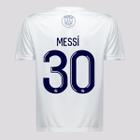 Camisa PSG Celery 30 Messi Infantil Branca