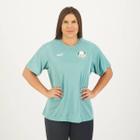 Camisa Puma Palmeiras Casual Feminina Azul