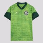 Camisa Puma Palmeiras Treino 2024 Feminina Verde