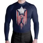 Camisa Rash Guard Captão América ATL - Atlética Esportes