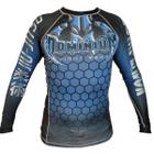 Camisa Rash Guard - Manga Longa - Azul - 2199AZ - Dominium