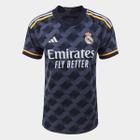 Camisa Real Madrid Away 23/24 s/n Torcedor Adidas Feminina