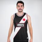 Camisa Regata de Basquete Retromania Vasco 2000 Preto - Masculino - RetrôMania