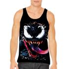 Camisa Regata Verão Adulto Infantil Venom Homem Aranha Multiverso