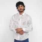 Camisa Reserva Estampada Manga Longa Masculina