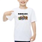 Camiseta Infantil Até Adulto Roblox Personagens Game Jogo Pc