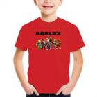 Camisa Roblox Game Jogo 100% Algodão Personagem Skin Player